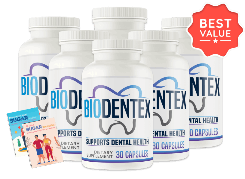 Biodentex supplement bottle 